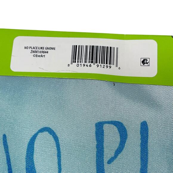 No Place Like Gnome Meadow Creek 3D Garden Flag 18" Sunflower Housewarming Gift - Picture 11 of 13